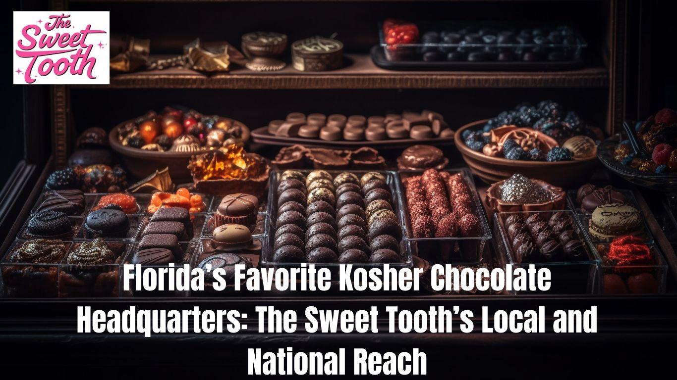 Explore how The Sweet Tooth became Florida’s favorite kosher chocolate headquarters, expanding its local success to a national reach with sweet treats.