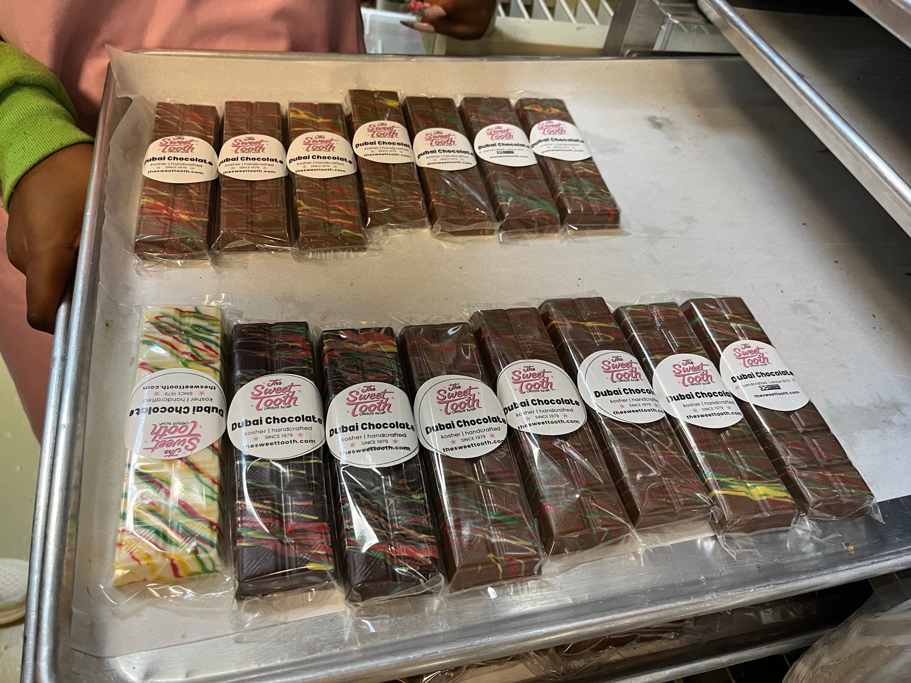 Dubai Chocolate Bars from The Sweet Tooth