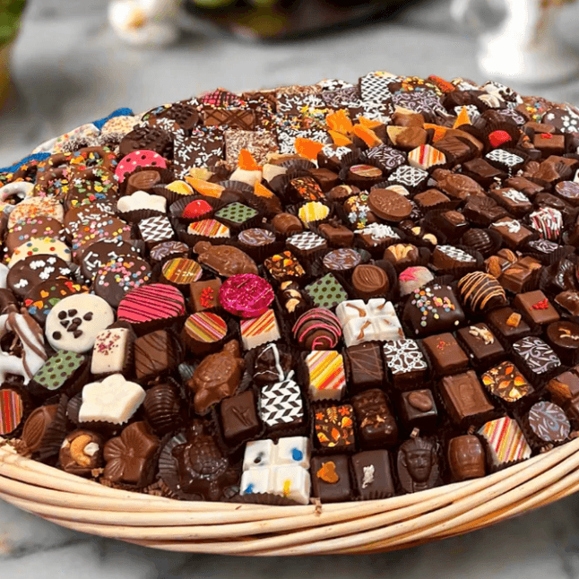 The Purim Basket from The Sweet Tooth in North Miami Beach