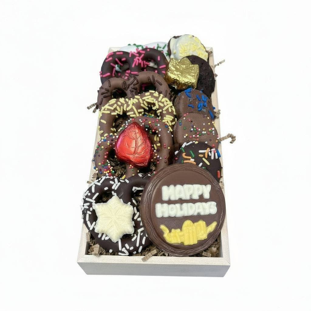 Teacher Appreciation Chocolate Gift Tray with Pretzels & Oreos from The Sweet Tooth