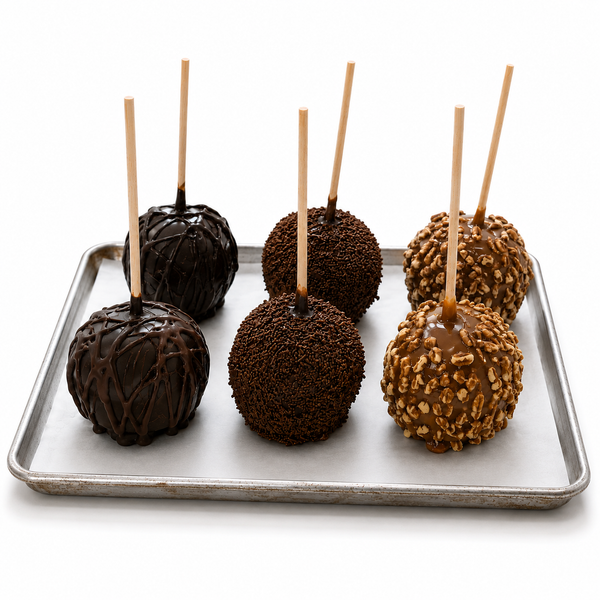 Rosh Hashanah Chocolate & Caramel Apples