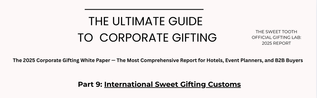 International sweet gifting customs in corporate gifting guide 2025