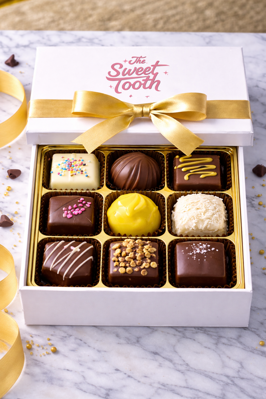 Handcrafted chocolate truffles from The Sweet Tooth — Kosher Miami certified chocolate gifts for chocolate lovers in North Miami Beach