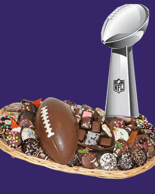superbowl chocolate from the sweet tooth