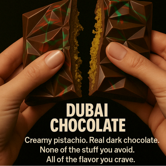 Passover Dubai Chocolate Bars Kosher