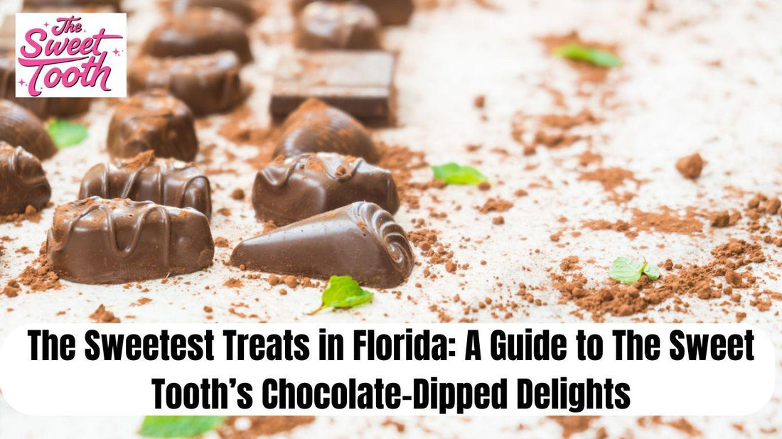 Indulge in Florida's finest chocolate-dipped delights at The Sweet Tooth. Discover the most delicious treats that make your taste buds dance with joy.