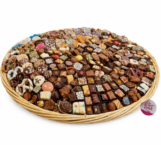 Luxury 50th birthday chocolate gift basket from The Sweet Tooth