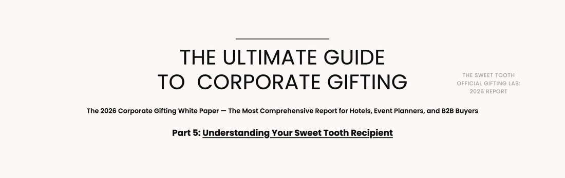 The Sweet Tooth 2026 Corporate Gifting White Paper — Understanding Your Sweet Tooth Recipient