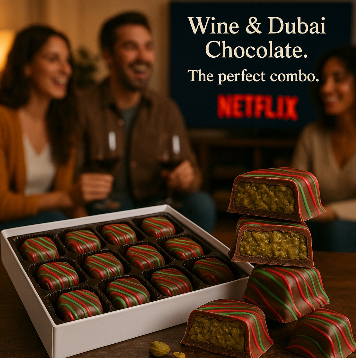 Dubai Chocolate from The Sweet Tooth