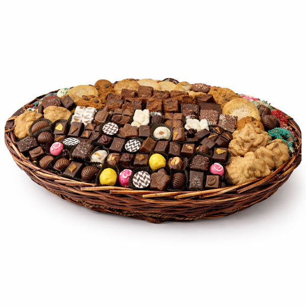 Gift Basket - Grand Oval from The Sweet Tooth