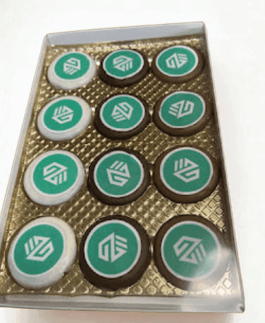 12 Pack Box -Custom Oreos With Your Logo