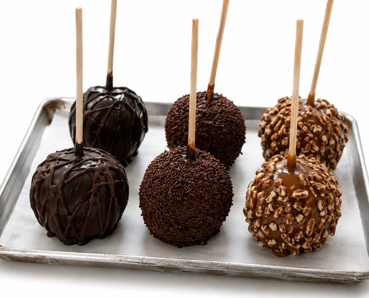 Rosh Hashana Chocolate & Caramel Apples