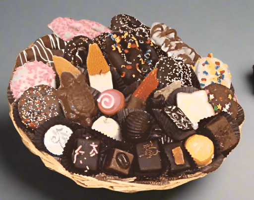 chocolate shiva basket