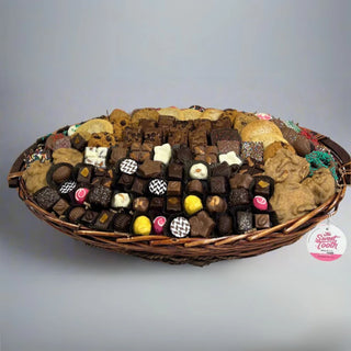 Giant Oval Corporate Holiday Basket