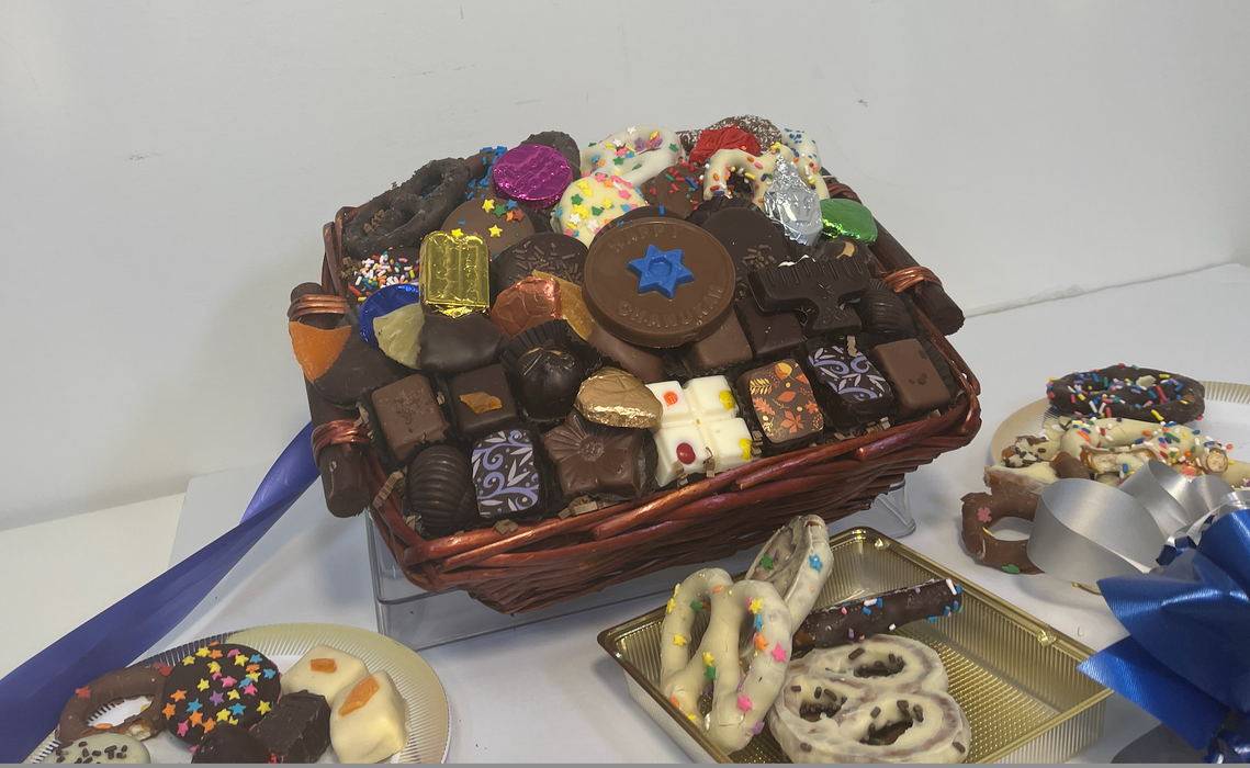 Hanukkah Basket from The Sweet Tooth