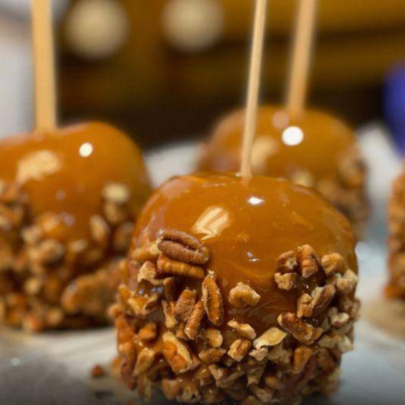 Candy, Caramel & Chocolate Dipped Apples