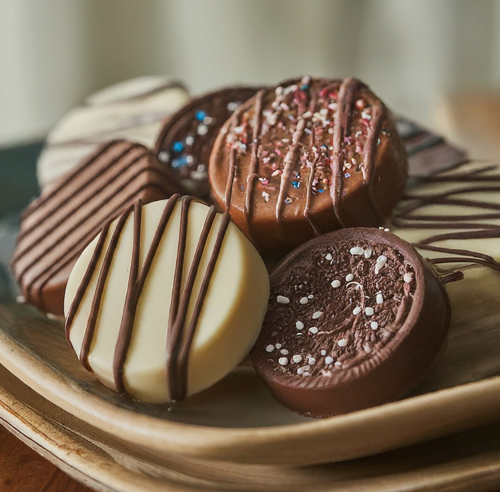 Oreos Dipped in Chocolate