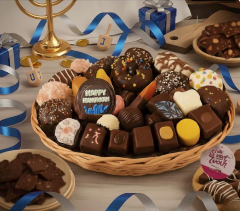 SMALL ROUND - Hanukkah