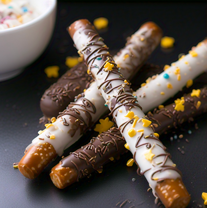 Medium Pretzel & Oreo Basket: Anniversary