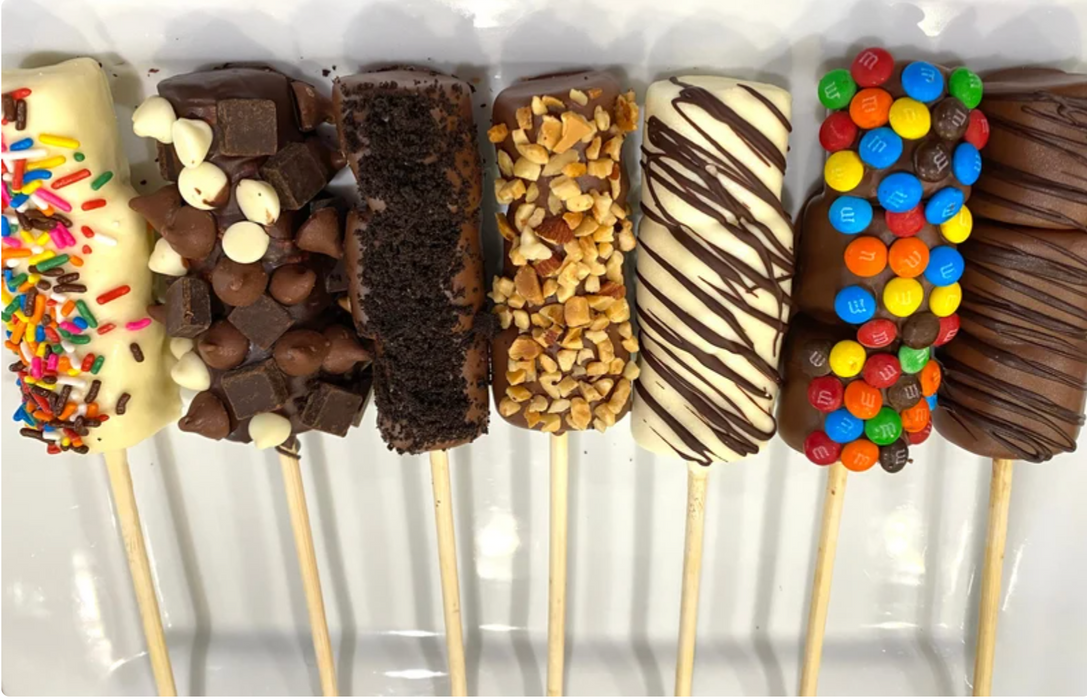 Chocolate Covered Marshmallow Pops