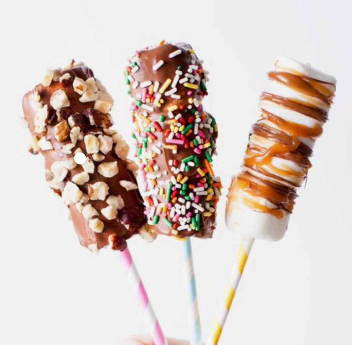 Chocolate Covered Marshmallow Pops