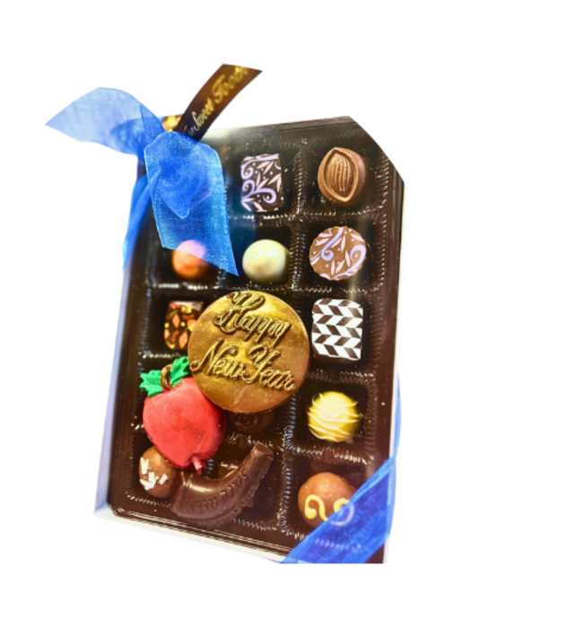 Holiday Gift Box of Assorted Truffles and Chocolates