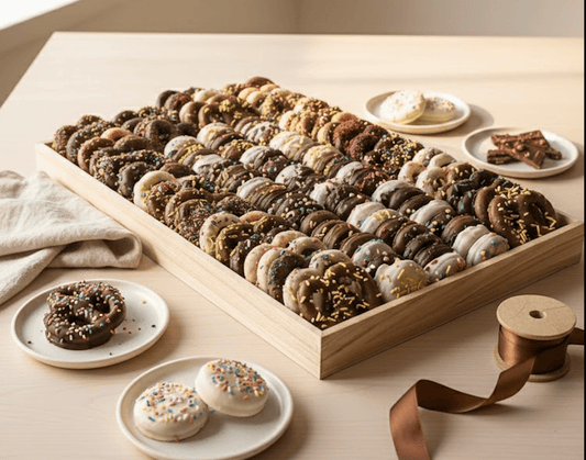 Chocolate Dipped Pretzel & Oreo Tray