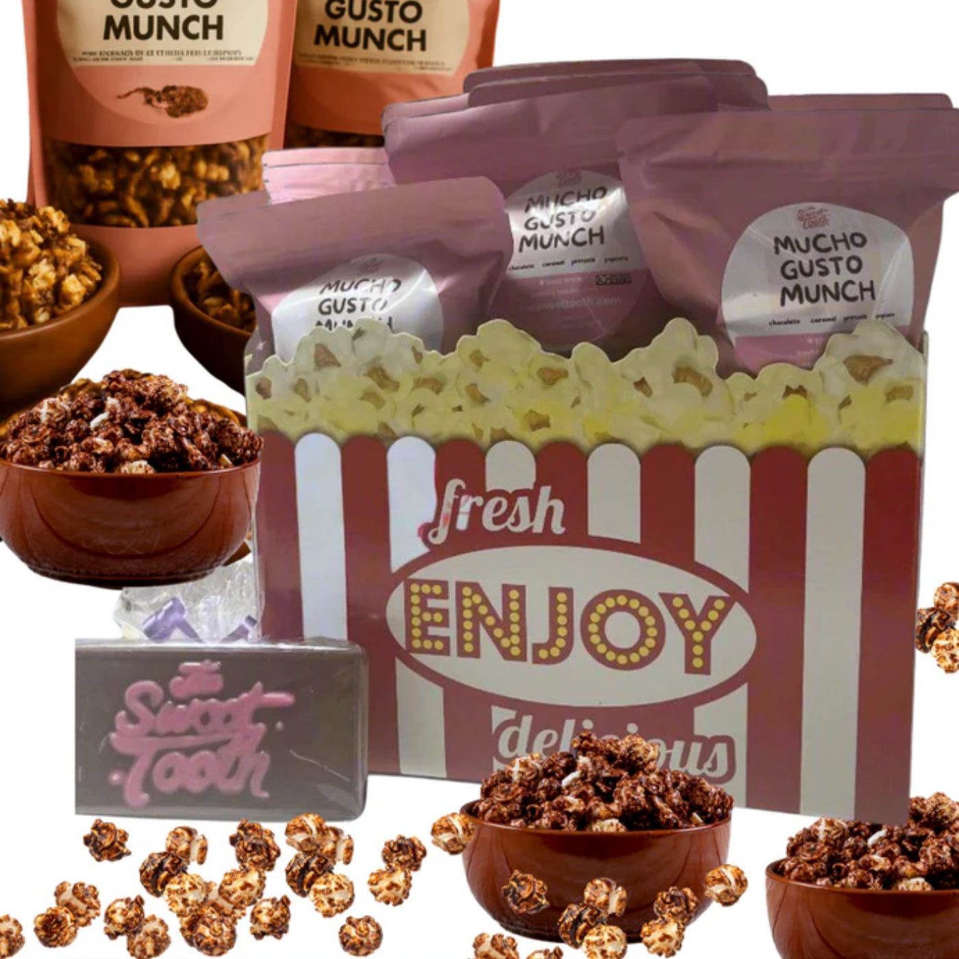 6 PACK Mucho Gusto Munch from The Sweet Tooth