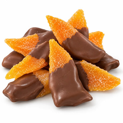 Milk chocolate dipped dried mango from The Sweet Tooth