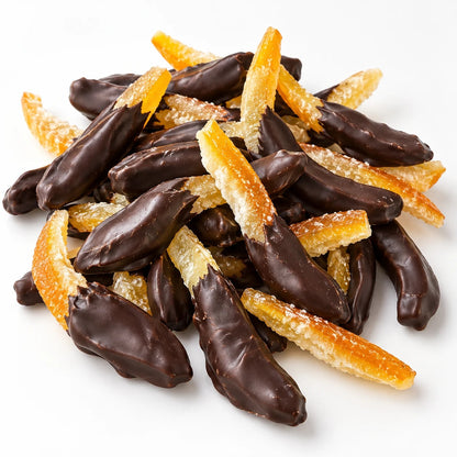 Chocolate dipped orange peel from The Sweet Tooth