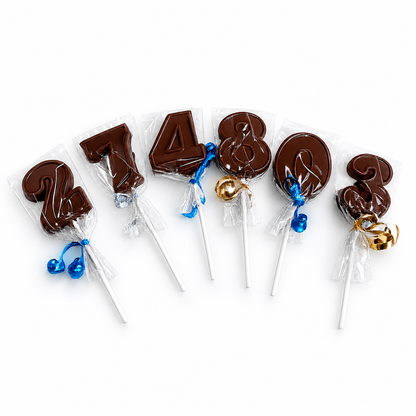 Custom Chocolate Birthday Numbers