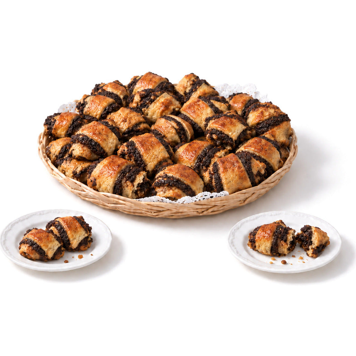 Sonny's chocolate rugelach tray from The Sweet Tooth Miami