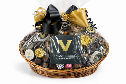 Vanderbilt chocolate gift basket with custom logo sweets The Sweet Tooth North Miami Beach since 1979