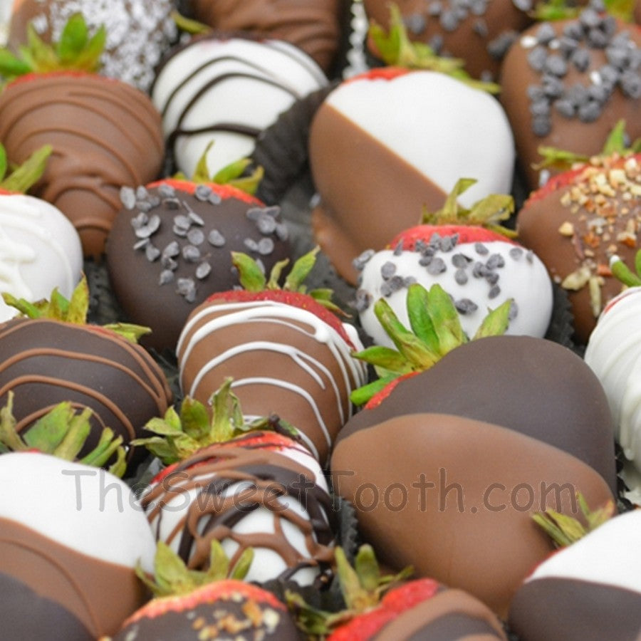 Chocolate Dipped Strawberries - 1 Pound