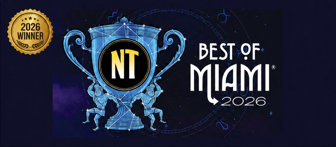The Sweet Tooth — Miami New Times Best of Miami 2026 Readers' Choice winner: Best Chocolate Shop and Best Desserts.